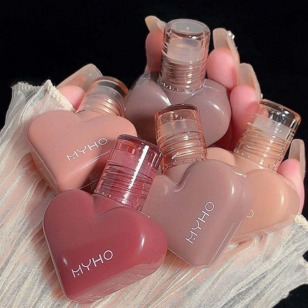 [Hàng mới về] Son Môi MYHO Love Mousse 5 Màu Nhung Lì Tông Nude Sắc Tố Cao