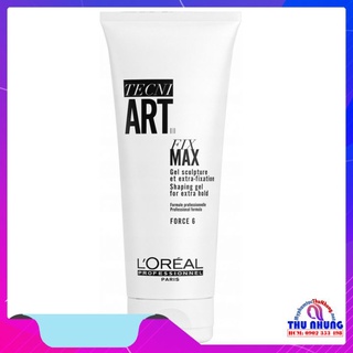 Gel l'oreal tecni.art fix max force 6 extra hold 200ml