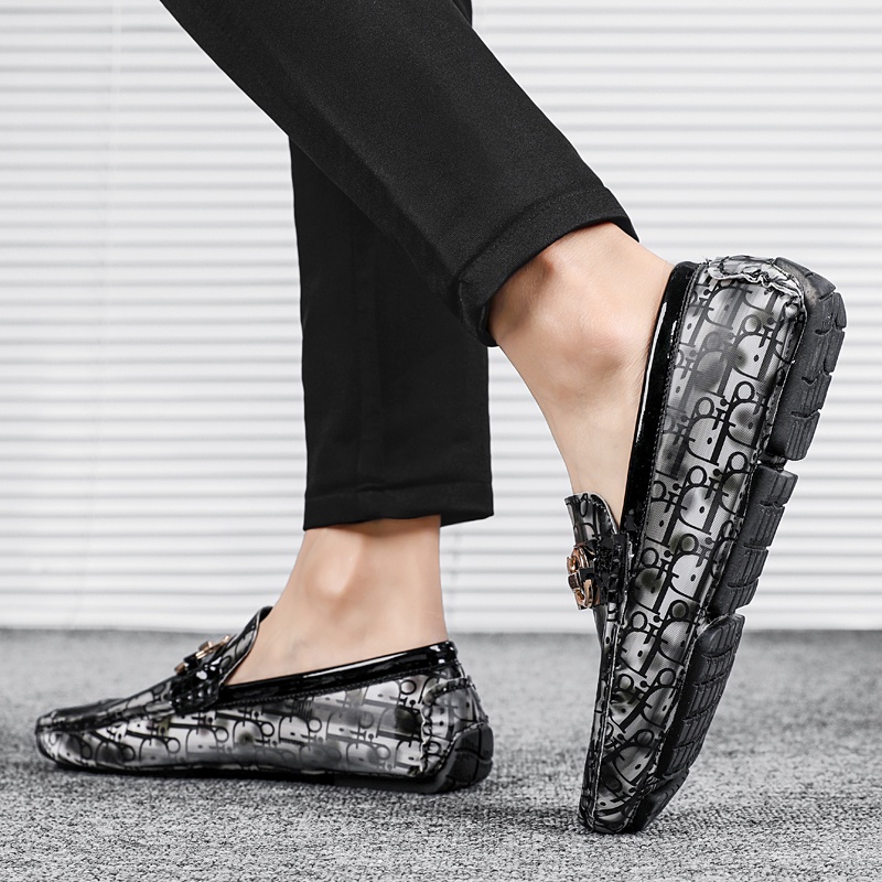 Giày Lười Da Cổ Điển Cho Nam