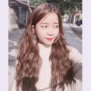 FREESHIP ĐƠN 99K_❤️❤️ Tóc kẹp chữ u xù sóng nữa đầu 3/4 xoăn sóng- hình thật