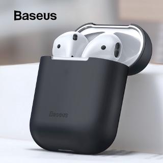 Vỏ bảo vệ hộp đựng tai nghe Baseus bằng silicon cho Airpods 1 2