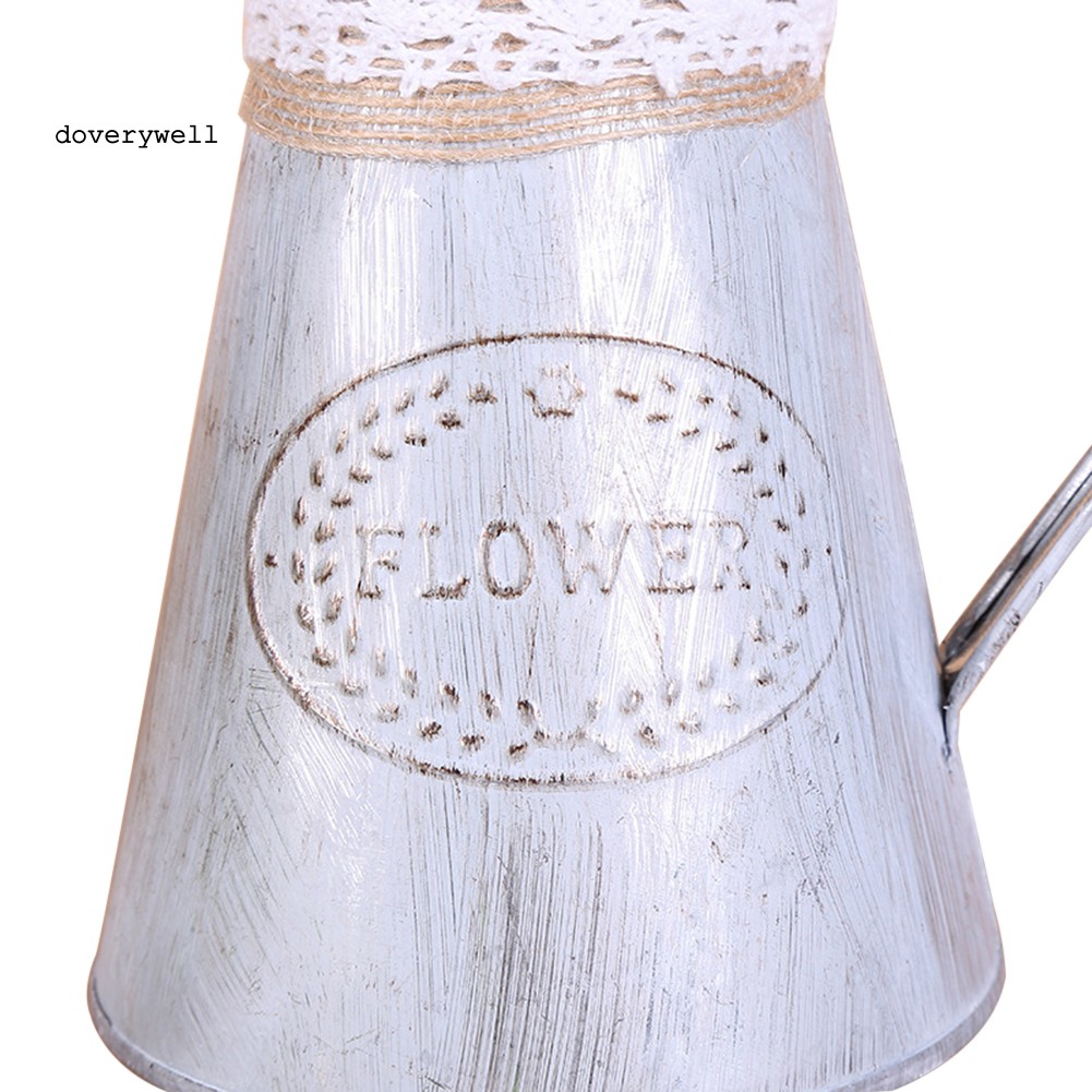 Lọ cắm hoa bằng sắt phong cách đồng quê cổ điển sáng tạo