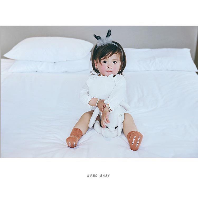 Set tất KidSock TRƠN cổ dài ( tat22 )