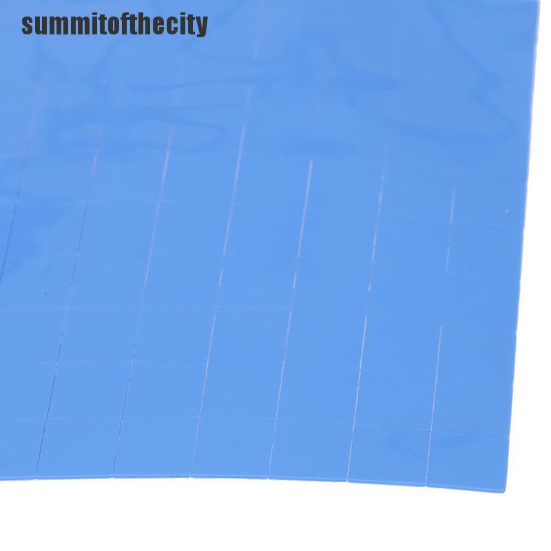 Bộ 100 Miếng Đệm Tản Nhiệt CPU GPU 10 * 10 * 0.5mm Bằng Silicone
