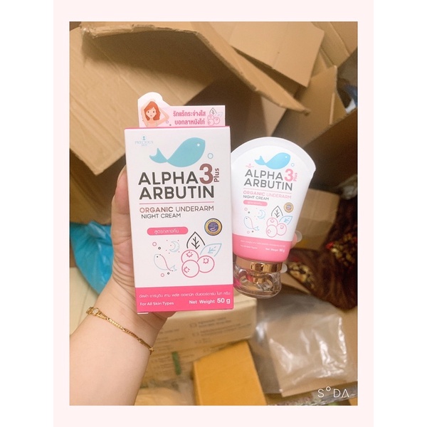 Kem Dưỡng Trắng Giảm Thâm Nách Alpha Arbutin Thái Lan
