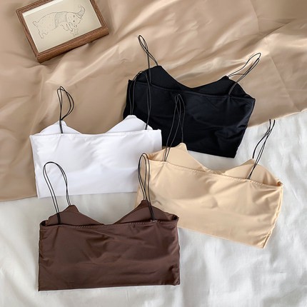 Áo Lót Bra 2 Dây Mảnh Đệm Mỏng Chất Thun Cotton Mềm Mại Thoải Mái Ôm Sát Cơ Thể Tôn Đường Cong Quyến Rũ(HY30) | BigBuy360 - bigbuy360.vn