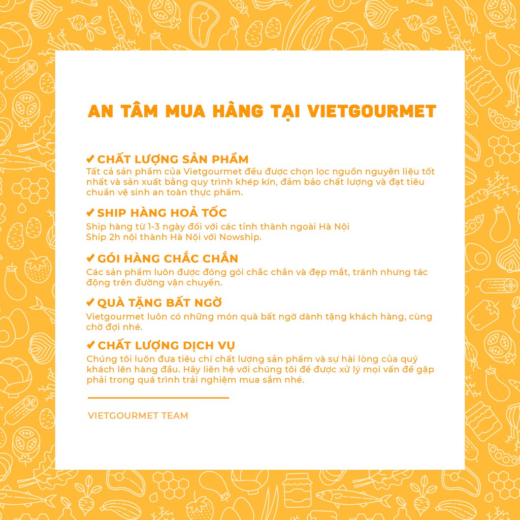 Khô heo cháy tỏi VIETGOURMET thịt heo khô cháy tỏi vị dai ngon, đảm bảo vệ sinh an toàn thực phẩm
