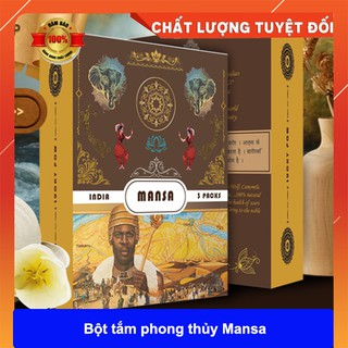 [CHÍNH HÃNG] Bột tắm phong thủy MANSA xuất xứ từ Ấn Độ.