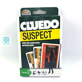 Trò chơi thẻ bài Cluedo suspect boardgame suy luận phá án siêu hấp dẫn bản tiếng Anh