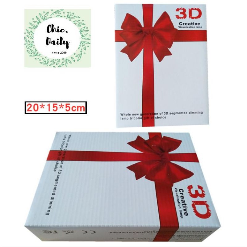 Quà tặng đẹp ý nghĩa - Đèn ngủ 3d hình cây thông Noel cực dễ thương - Đèn led trang trí mùa Giáng sinh giá rẻ