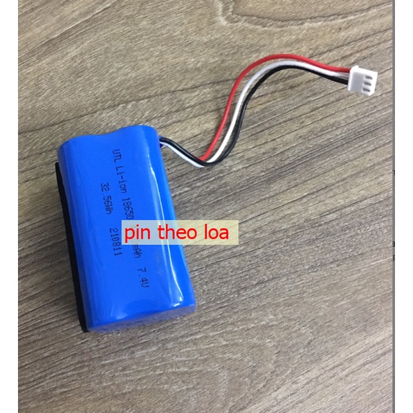 Pin sạc dùng cho loa kéo di động mini 4400 mAh loa s8 q8 a061 s89 loa 2 tất