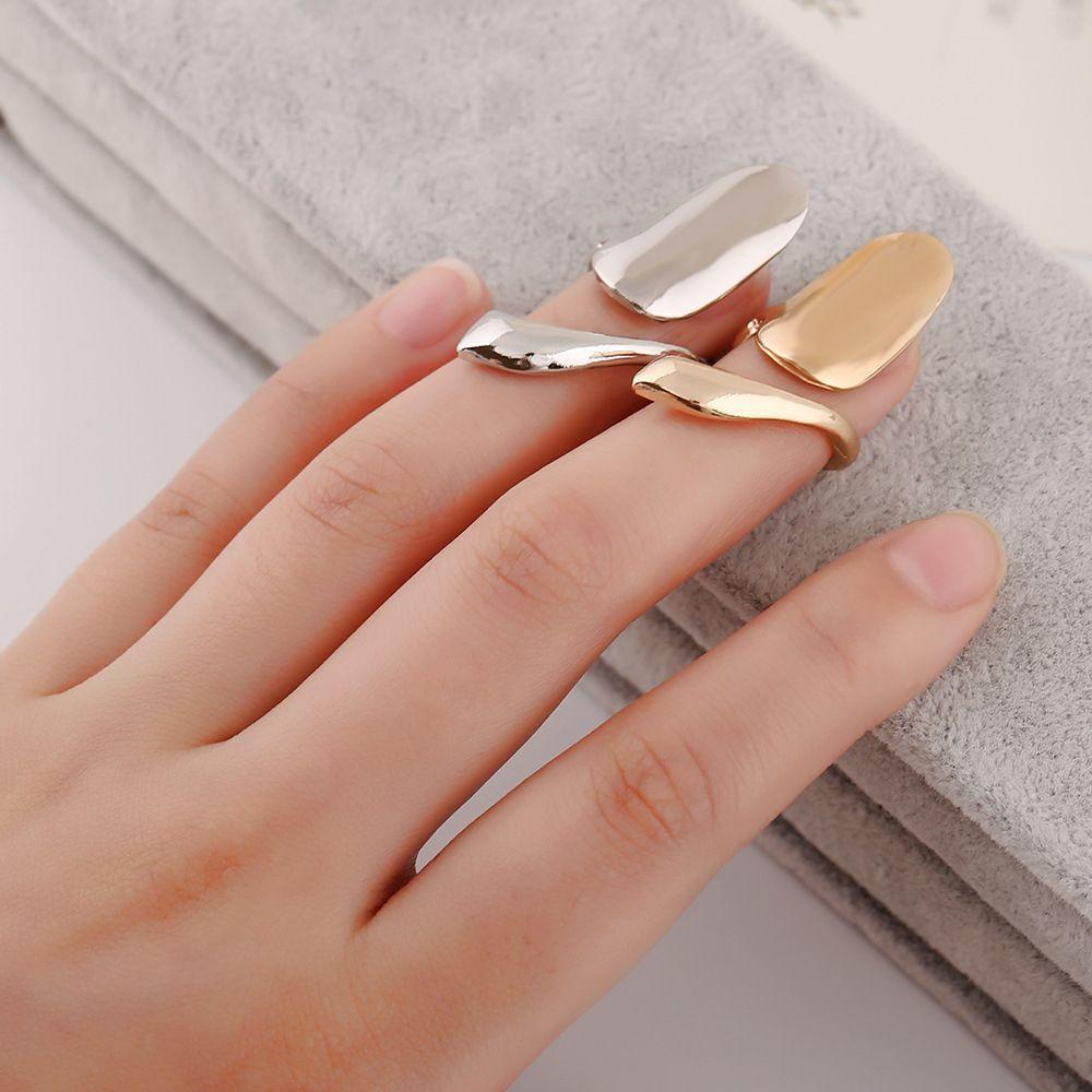 Nhẫn Đeo Móng Tay Chất Liệu Hợp Kim Thời Trang