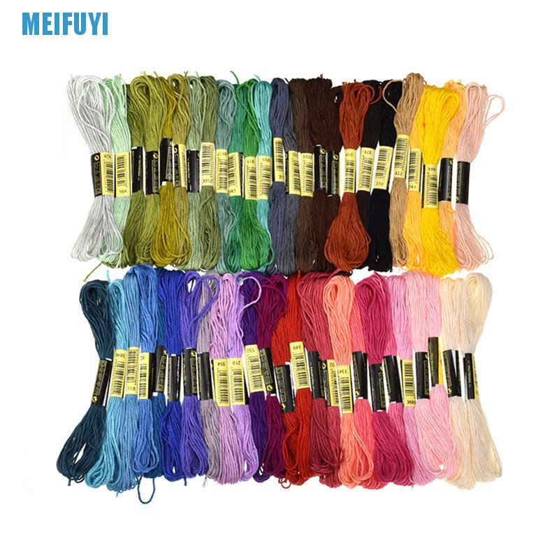 (Hàng Mới Về) Bộ 150 Cuộn Chỉ Cotton Nhiều Màu Sắc 439v