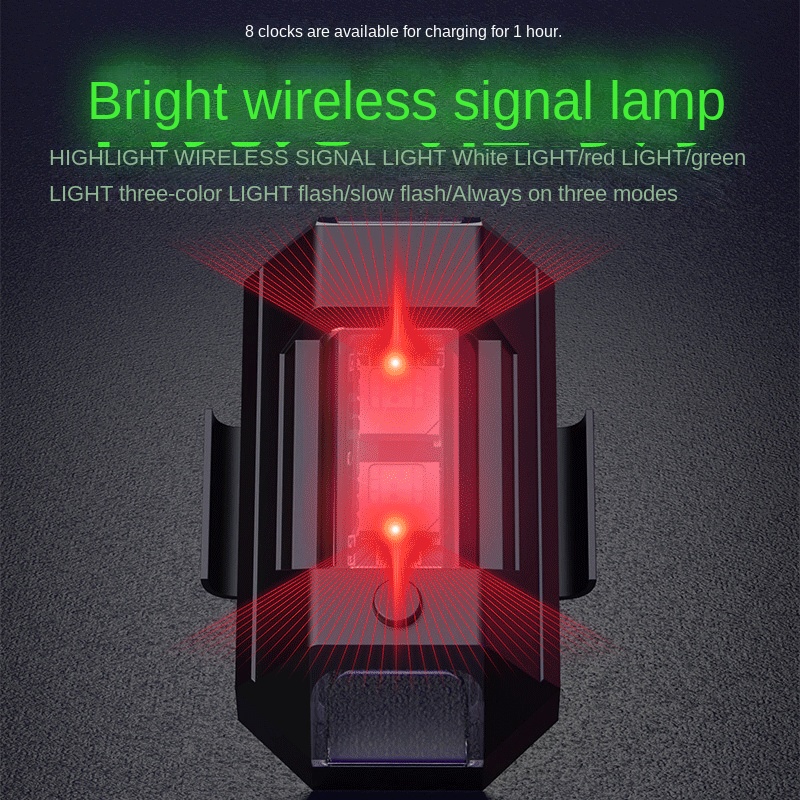 Đèn Nhấp Nháy Cảnh Báo Ban Đêm 7 Màu Sắc Đèn LED Nhấp Nháy