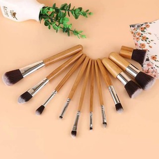 Set cọ 11 cây cán gỗ
