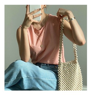 Áo tanktop nữ trơn cá tính TONGKHOSI