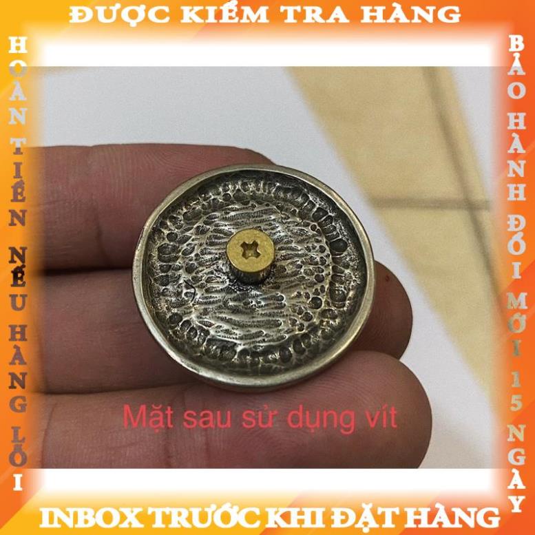 Mặt nút kiểu Conchos Thổ Dân Đồng Thau chuyên làm nút bấm túi ví da thủ công ngocchi
