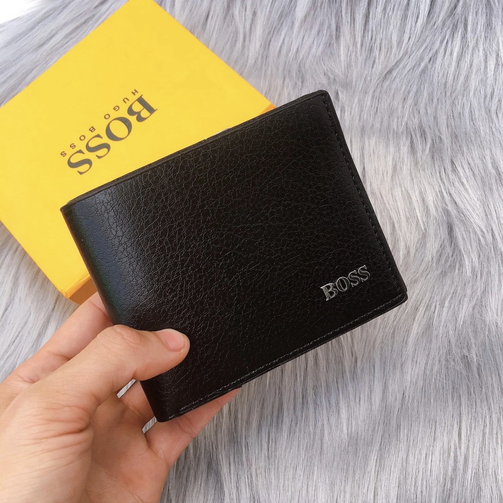 Ví nam 💙 FREESHIP 💙 MÃ GIẢM 10k 💙 Ví da nam thời trang da xịn, mềm, mịn, hơ lửa không cháy.