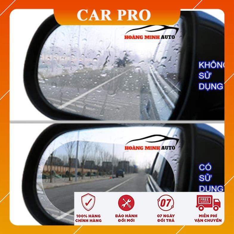  Bộ 2 miếng dán gương ô tô chống bám nước bộ 2 miếng - CAR PRO