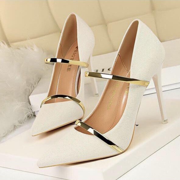 Giày cao gót 8P kiểu dáng thời trang quý phái trend mã BBC37