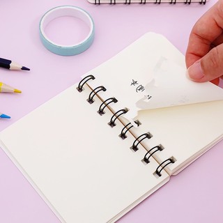 Sổ tay mini lò xo a7