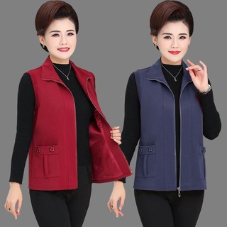 áo khoác nữ trung niên dáng ghile( săn mẫu 2,2XL)