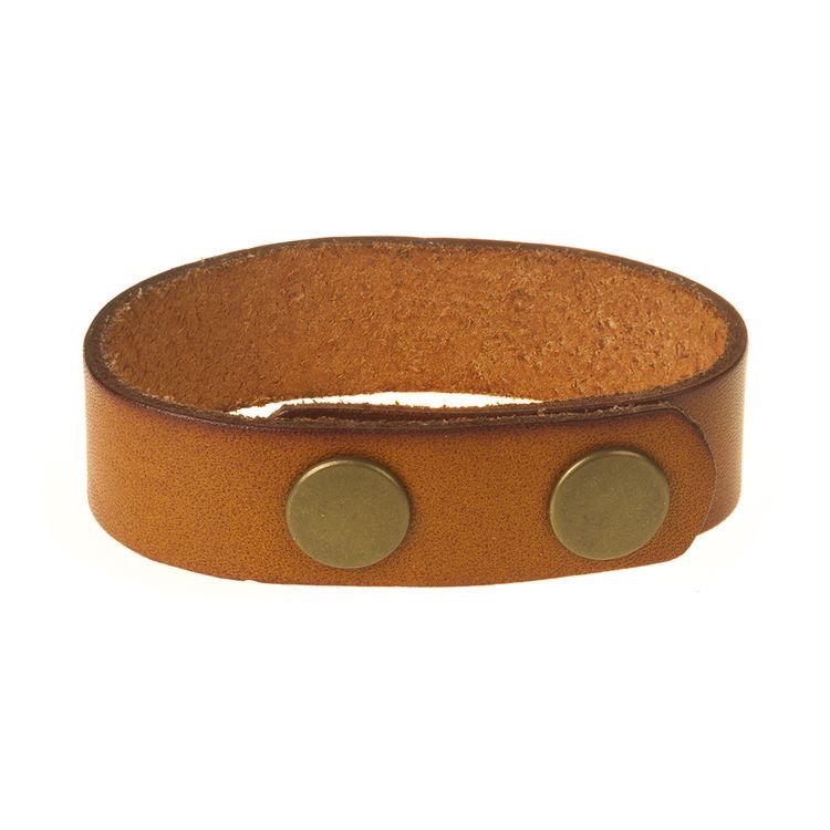 Vòng Tay Da Bò 2 Chế Độ Nút Bấm Saigon Leather VT001