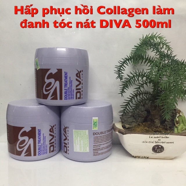 HẤP PHỤC HỒI COLLAGEN DIVA 500ML