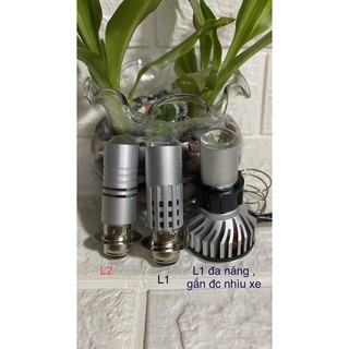 Đèn led gắn xe máy cos vàng pha trắng Loại 1
