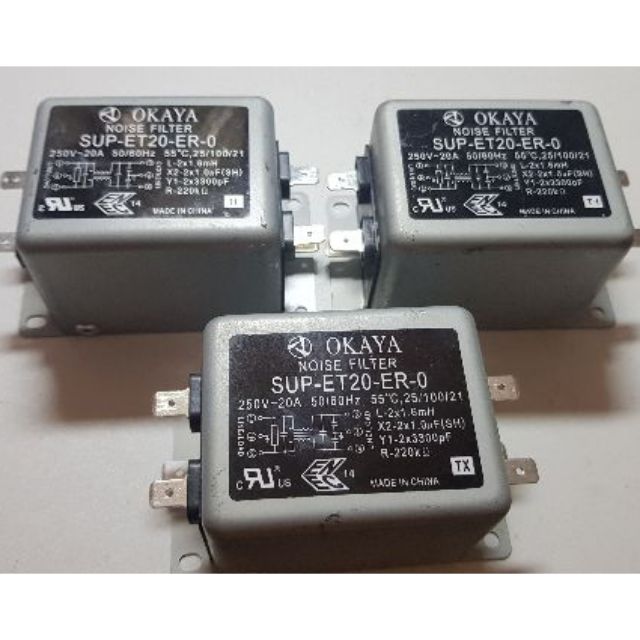 Lọc nguồn Japan 2 chiều AC 250V 20A cho dàn âm thanh.