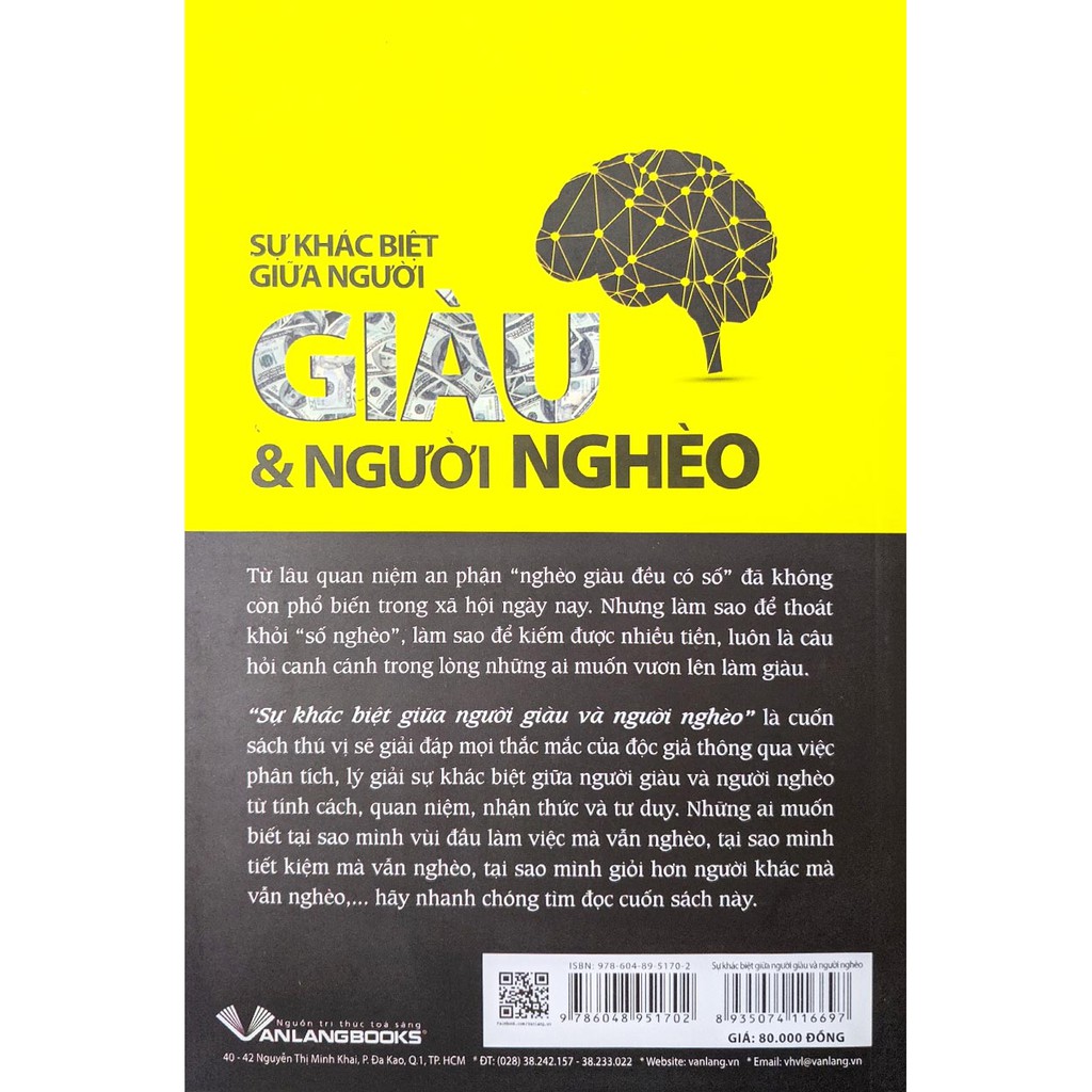 Sách - Sự Khác Biệt Giữa Người Giàu & Người Nghèo