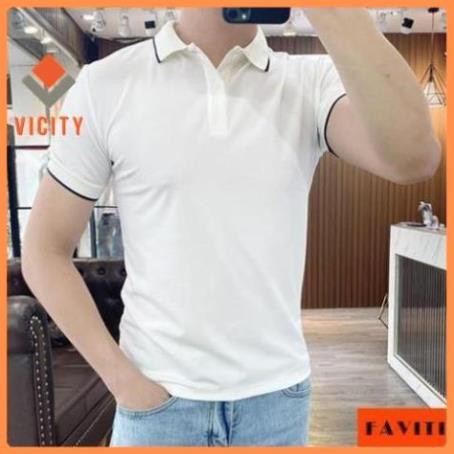 Áo polo nam cao cấp giá rẻ nhiều màu AT02 thời trang nam VICITY