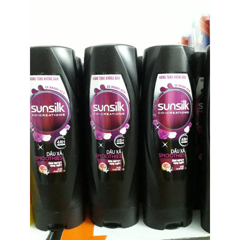 Dầu Xả Sunsilk Óng Mượt Rạng Ngời 140g (đen)