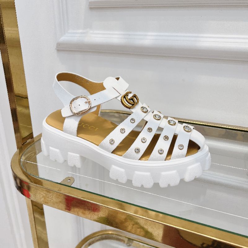 C Sandal Rọ Đá Gc Đế 5p Da Mềm Fullbox Bil Túi Hãng Cao Cấp