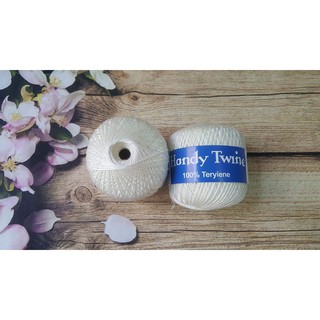 Sợi cotton lụa ( bảng màu hồng, trắng)