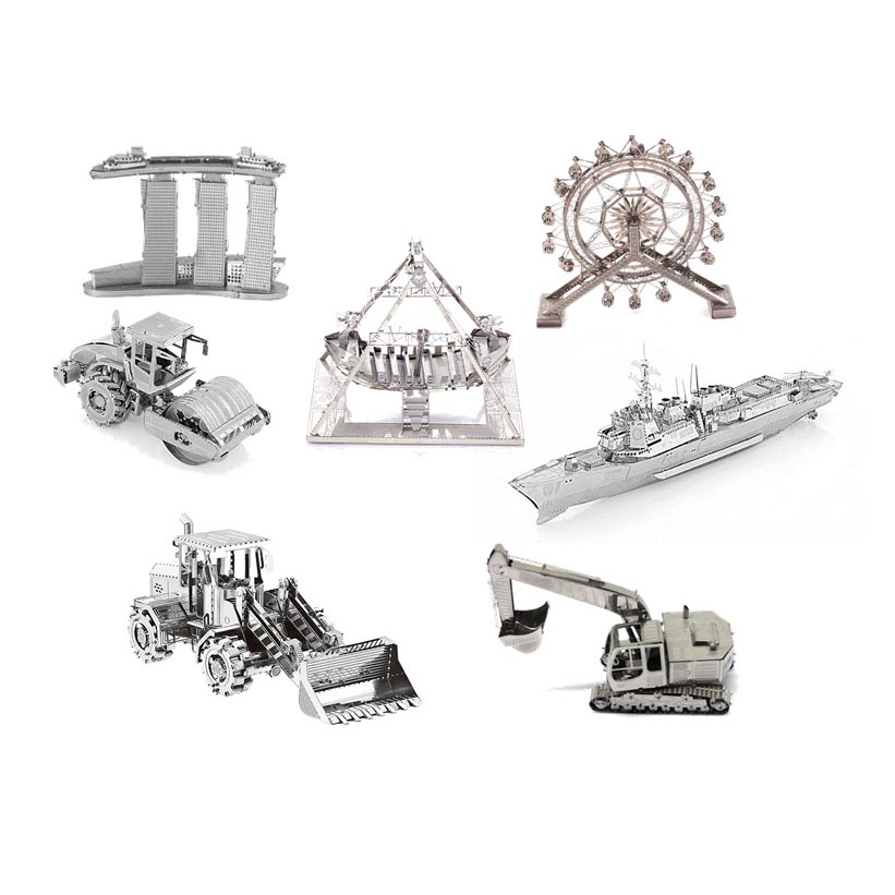 Đồ Chơi Lắp Ghép Mô Hình 3D Bằng Thép