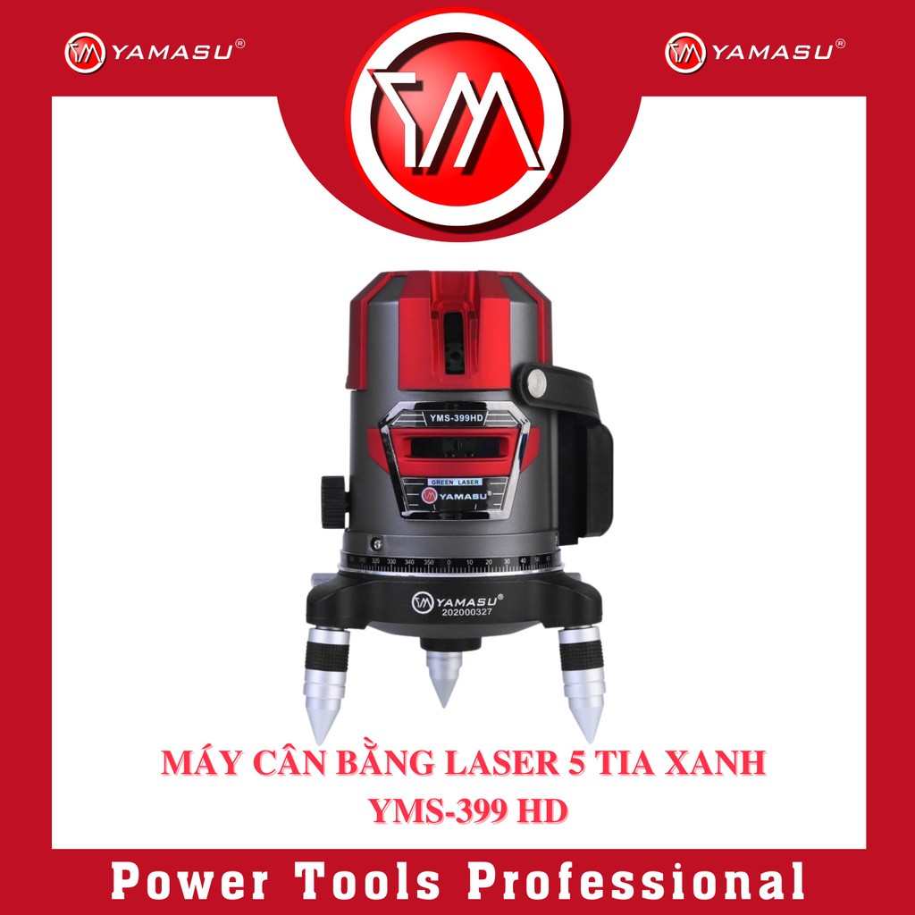 MÁY LASER CÂN BẰNG YAMASU 5 TIA XANH YMS-399HD