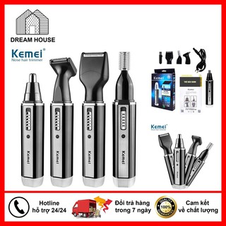 TÔNG ĐƠ KIÊM MÁY CẠO RÂU ĐA NĂNG 4 TRONG 1 KEMER 6630