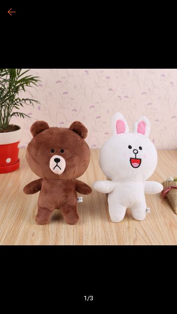 ( Ảnh thật 100%) Gấu bông Thỏ cony 40cm đáng yêu ngộ nghĩnh - TeddyShop