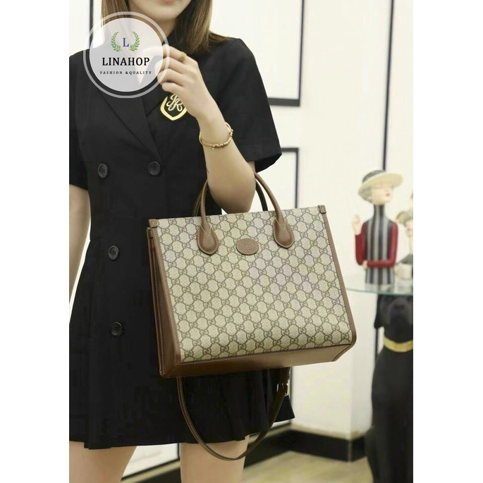 Túi xách nữ công sở đựng vừa A4 đeo vai xách tay Gc đẹp hàng Quảng Châu cao cấp loại 1