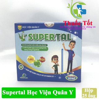 Supertal học viện quân y hỗ trợ phát triển chiều cao cho trẻ
