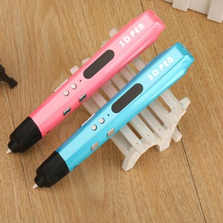 8.23【COD】High Temperature PLA 3D Pen 3D Printing Pen Drawing Printer With Free Filament