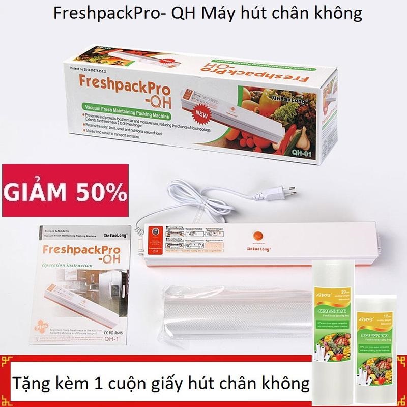 Máy Hút Chân Không Fresh Pack Pro MINI Gia Đình + Hàng Chuẩn + Công Nghê Nhật Bản + Hút Xong Tự Động Hàn Miệng Túi