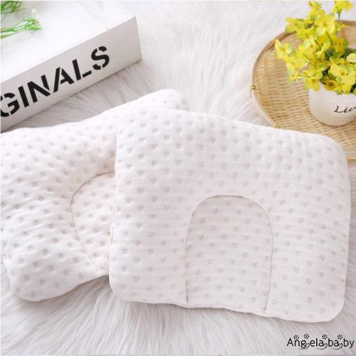 Gối cotton hình chữ U êm ái giữ ấm cho bé