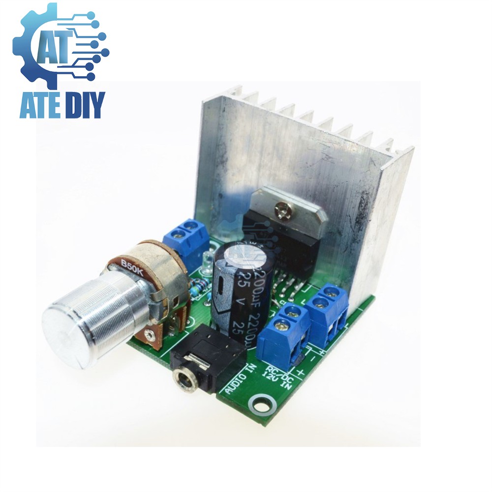 Mạch Khuếch Đại Âm Thanh TDA7297 2 Kênh 15W