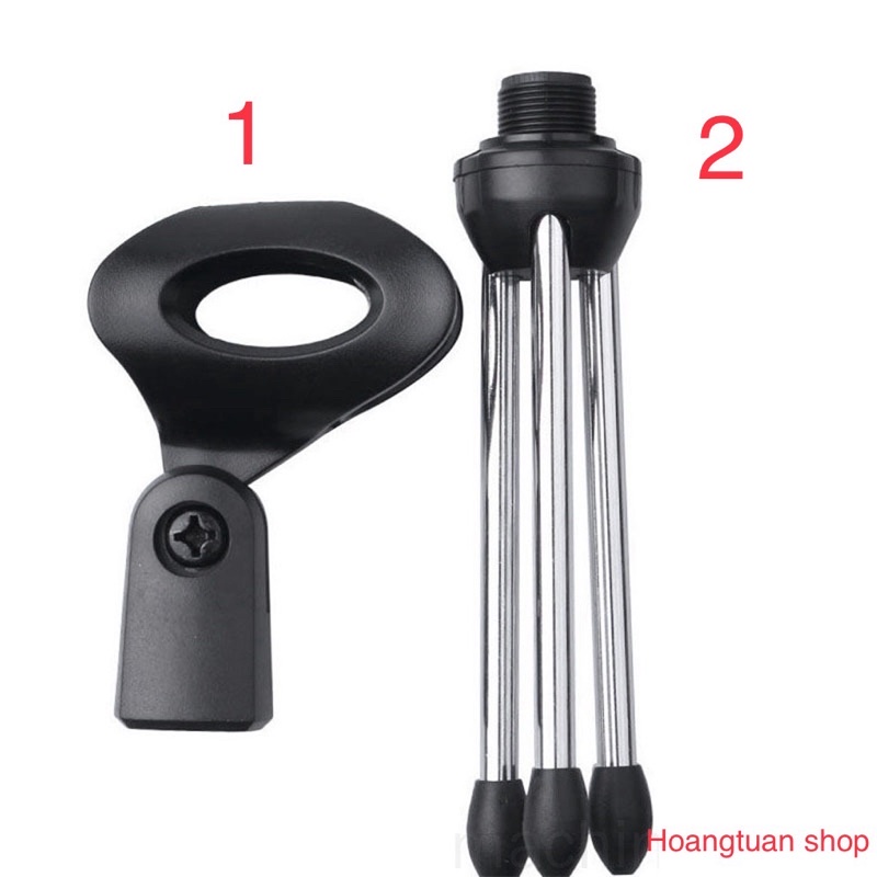 Chân đỡ mic vững trãi thân kim loại.