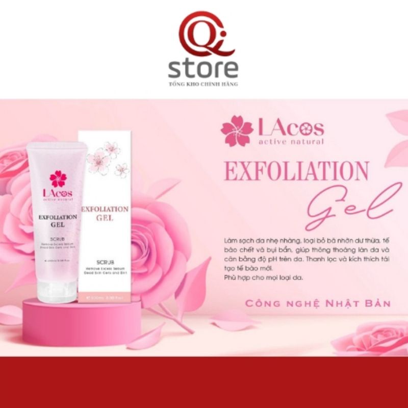 Gel Tẩy Tế Bào Chết LAcos Exfoliation Gel 100g
