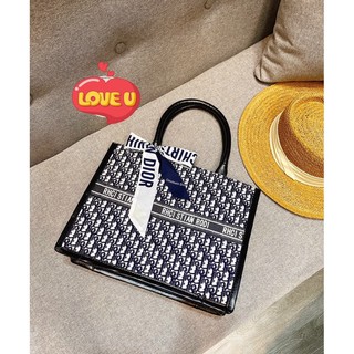 Túi Xách Nữ Thổ Cẩm Kèm Khăn Lụa Dáng Công Sở Size To