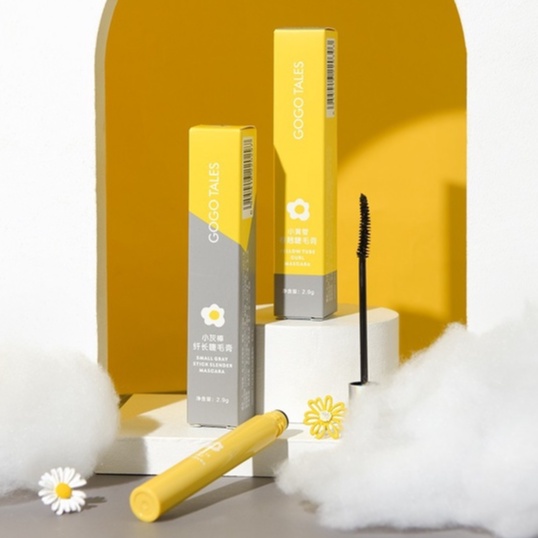Chuốt Mi Mascara Làm Dài Cong Mi GOGO TALES Small Grey Stick Slender GT261 &amp; GT262 - GOGOTALES