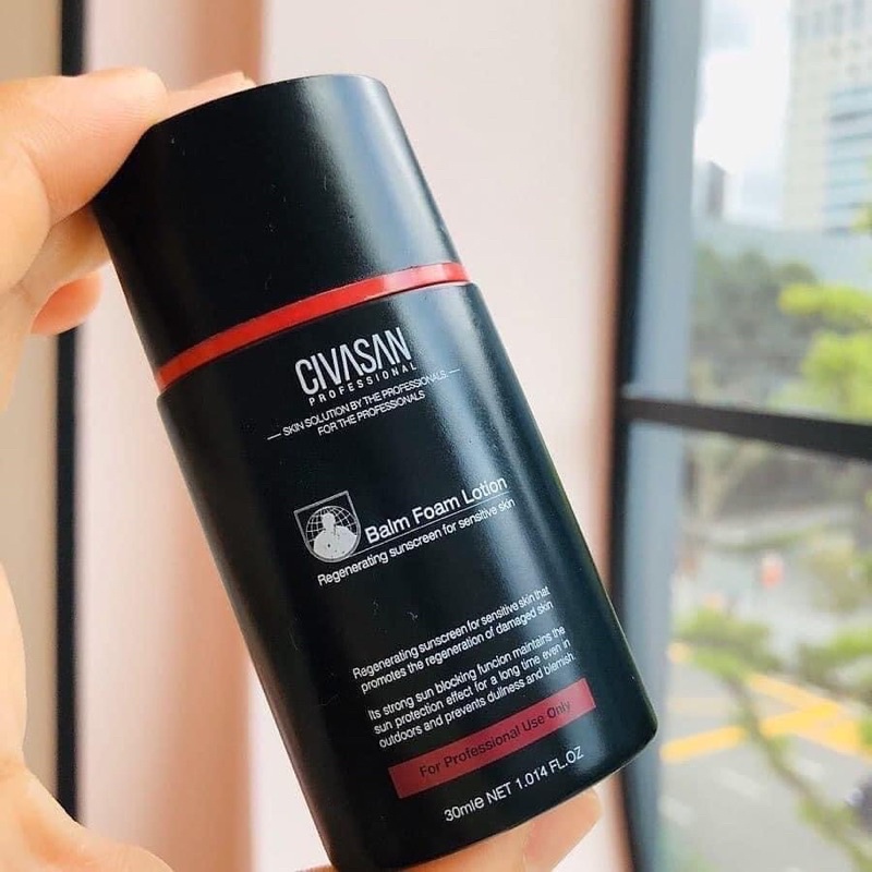 Kem chống nắng Civasan Balm foam lotion có màu